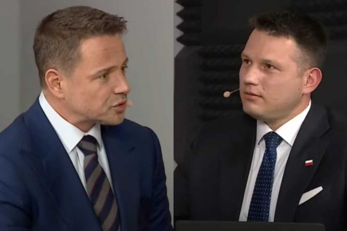 Rafał Trzaskowski oraz Sławomir Mentnzen.