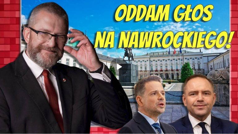 Grzegorz Braun: 5,9%! Akcje rosną!