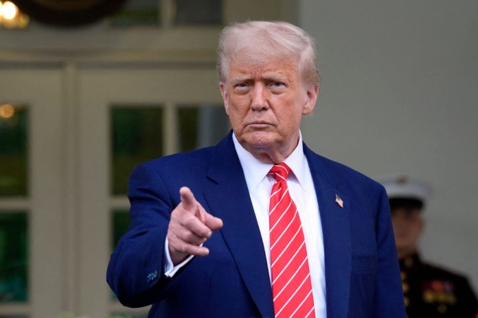 Prezydent Stanów Zjednoczonych Ameryki Donald Trump. Foto: PAP/Abaca