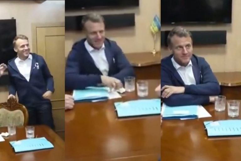 emmanuel macron kokaina