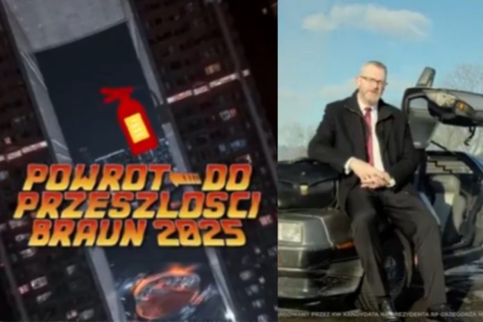 grzegorz braun spot powrot do przeszlosci