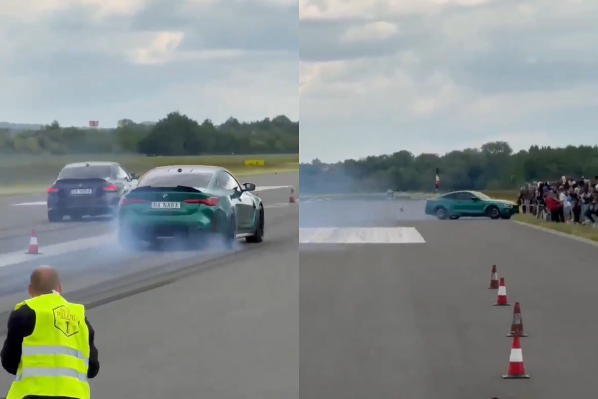 Poważny wypadek na wyścigach w Krośnie. Mnóstwo rannych, niektórzy ciężko [VIDEO]