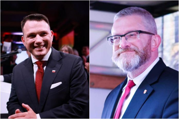 Sławomir Mentzen i Grzegorz Braun.