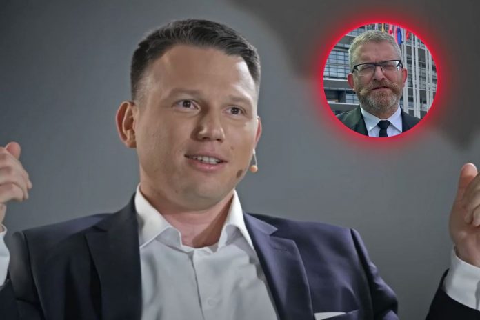 Sławomir Mentzen i Grzegorz Braun. /Foto: YT/screen