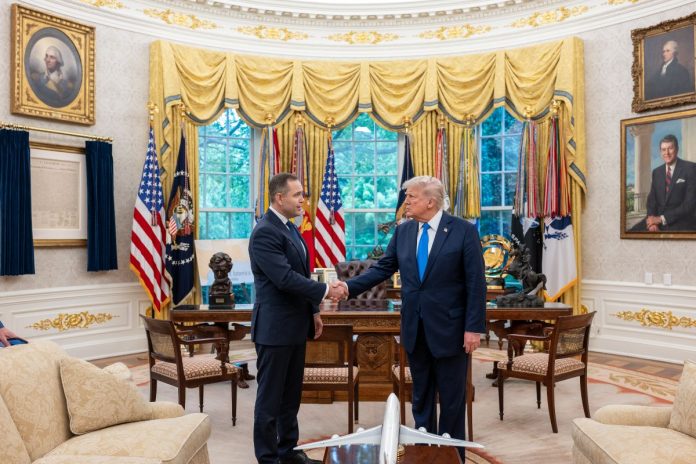 Karol Nawrocki oraz Donald Trump