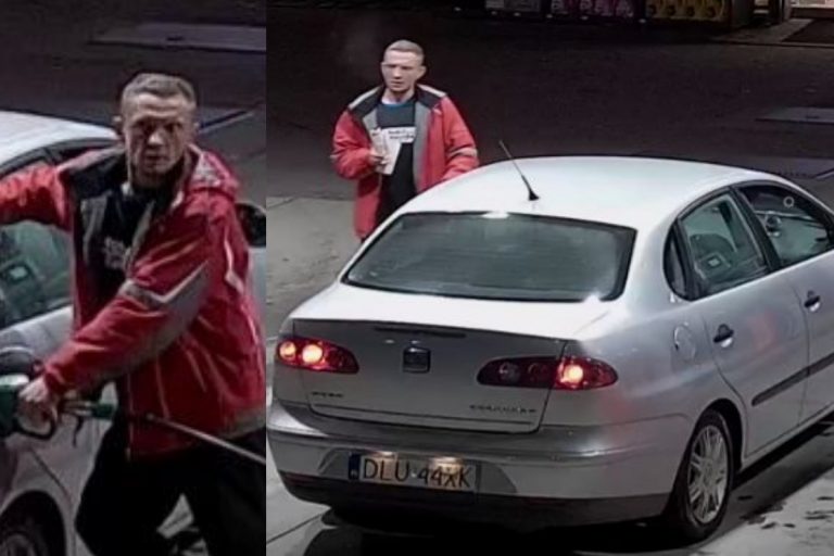 policja lubin stacja paliwowa