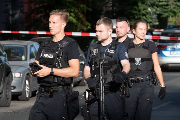 Policja w Niemczech.