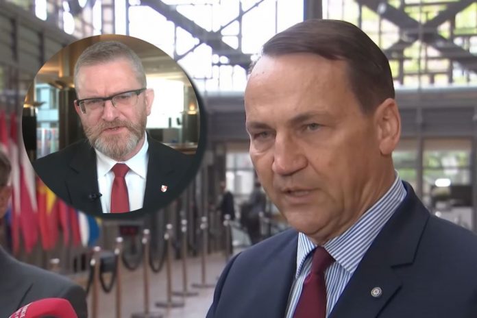 Radosław Sikorski oraz Grzegorz Braun.