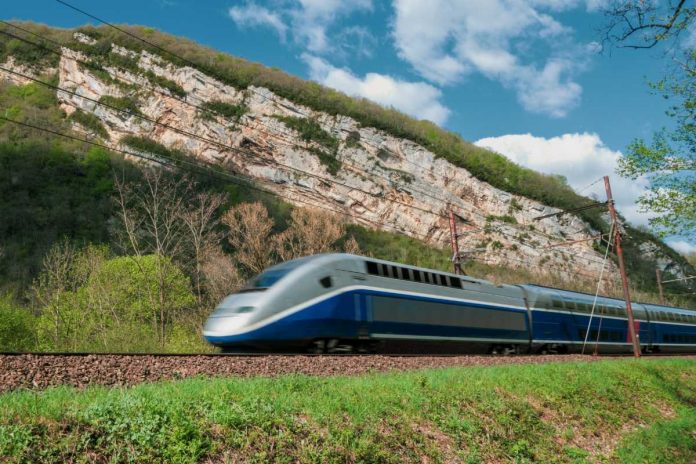 Pociąg TGV.