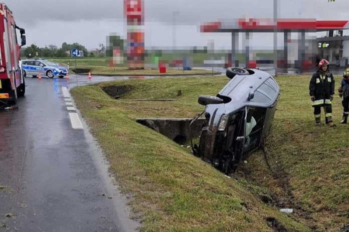 Pijany Ukrainiec spanikował na widok policji