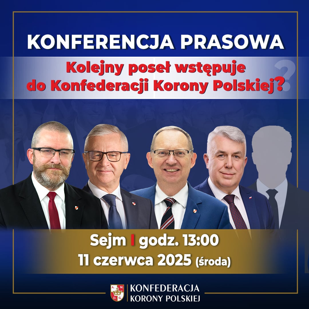 Konfederacja Korony Polskiej, polityczny transfer.