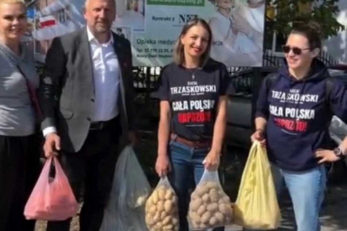 Kinga Gajewska z ziemniakami
