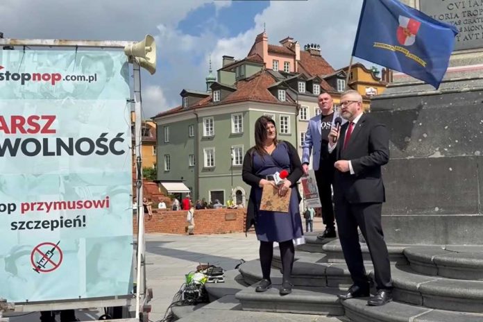 Justyna Socha i Grzegorz Braun