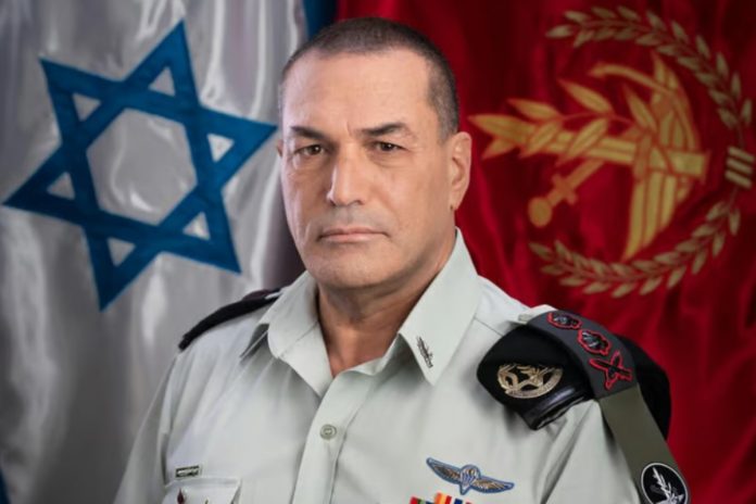 Szef Sztabu Generalnego Sił Obronnych Izraela gen. Ejal Zamir. oficjalne zdjęcie.
