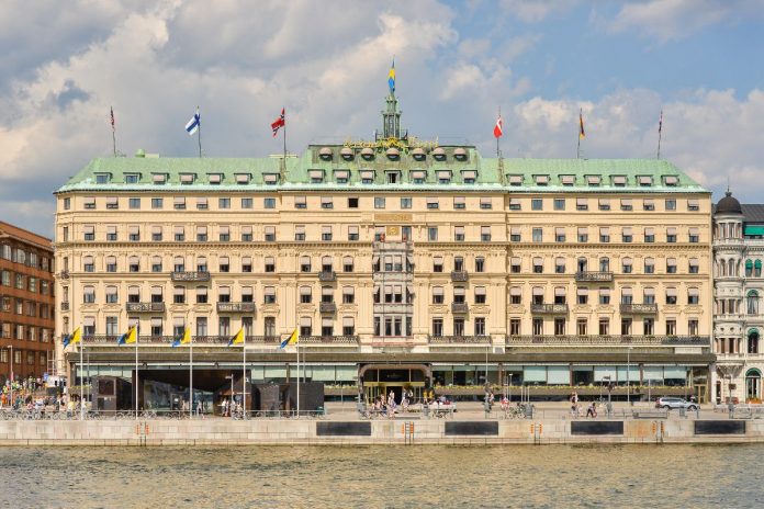 Grand Hotel w Sztokholmie.