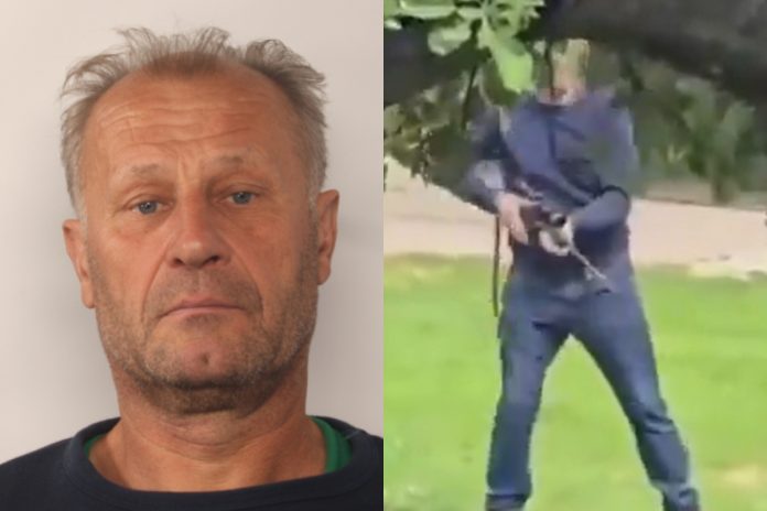 Poszukiwany podejrzany o podwójne morderstwo w Starej Wsi koło Limanowej. Foto: policja