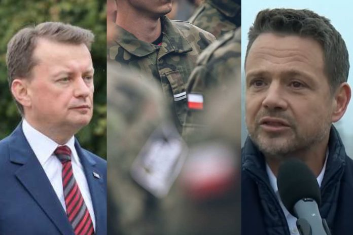 mariusz blaszczak wojsko polskie rafal trzaskowski