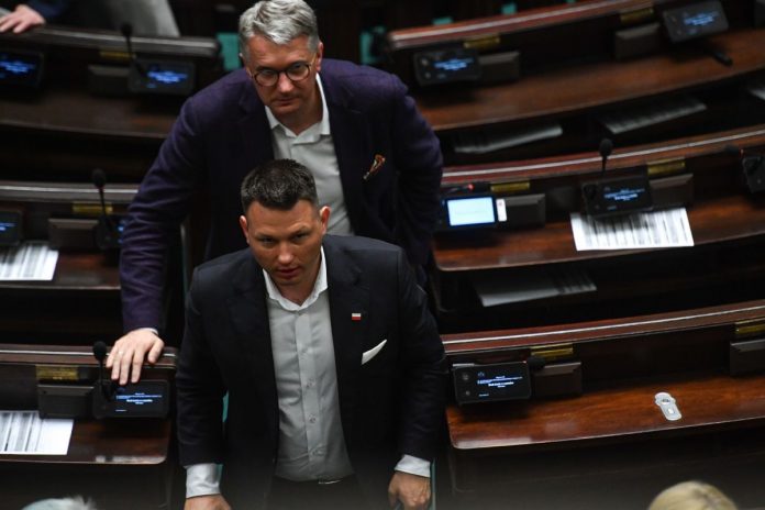 Sławomir Mentzen i Przemysław Wipler.