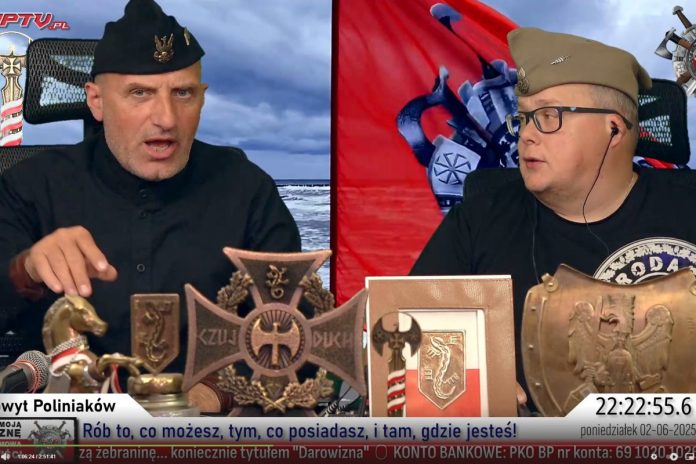 Wojciech Olszański i Marcin Osadowski. Foto: NPTV print screen
