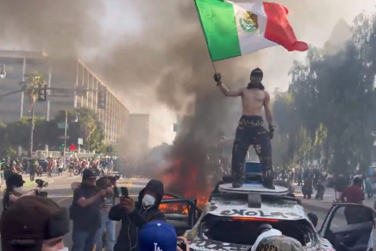 Protest w Los Angeles