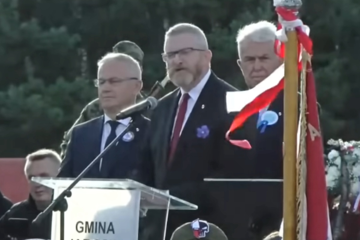 Braun w Domostawie o ekshumacjach ofiar ukraińskiego ludobójstwa. „Tego żadnemu politykowi nie wolno negocjować”