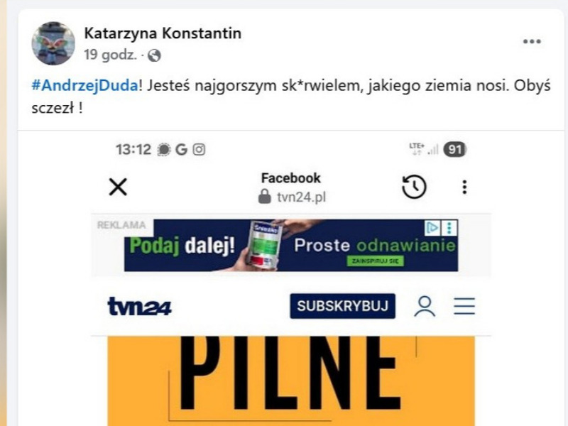 Babcia Kasia, Andrzej Duda.