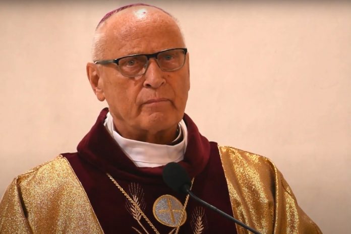 Bp Wiesław Mering. Foto: print screen yt/Focus na Konin