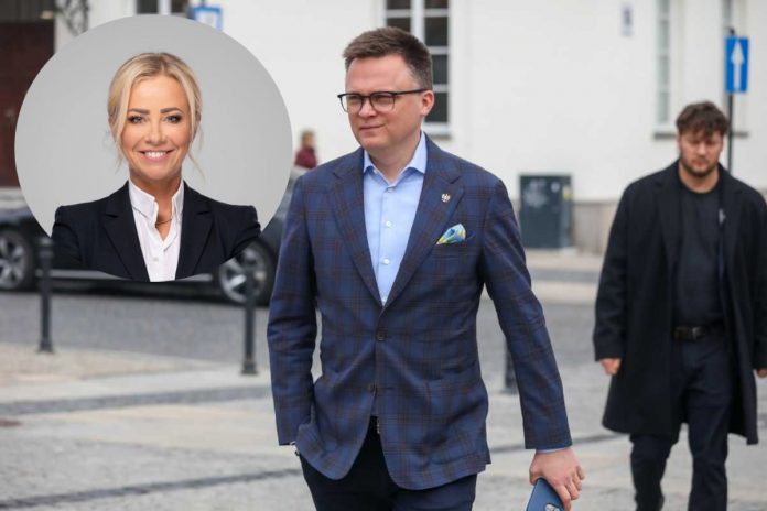 Szymon Hołownia i Izabela Bodnar.
