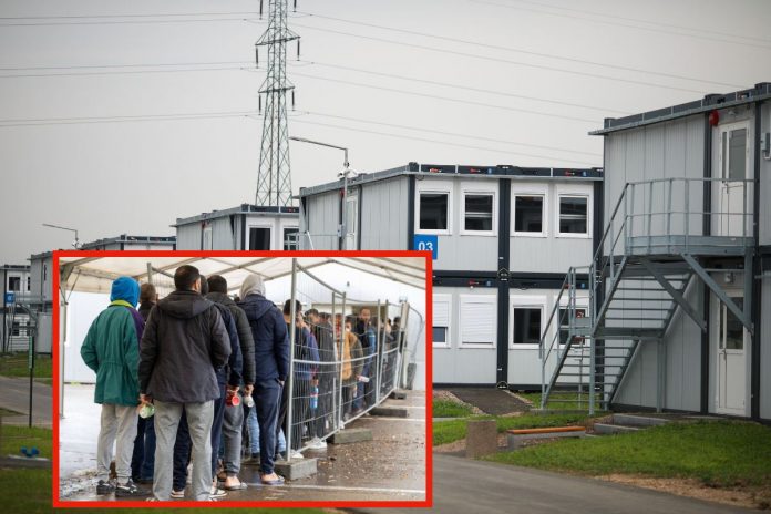 Miasteczko pracownicze dla imigrantów oraz imigranci