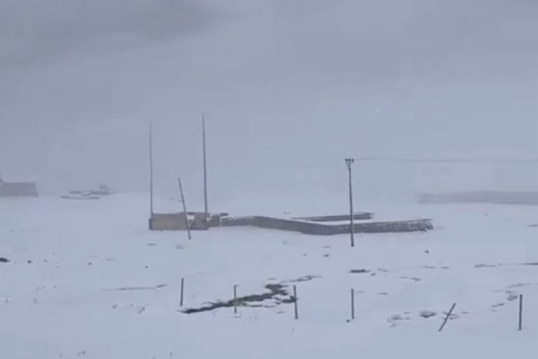 Śnieg w Turcji w lipcu.