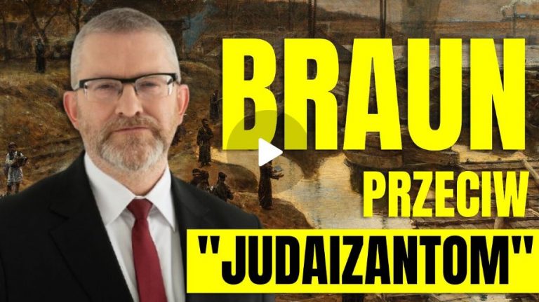 KACZYŃSKI SIĘ ZDRADZIŁ! GRZEGORZ BRAUN PRZECIW "JUDAIZANTOM"