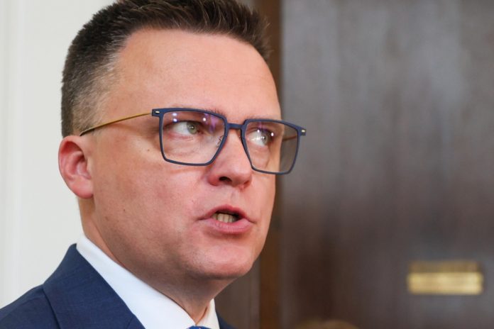 Marszałek Sejmu Szymon Hołownia. Foto: PAP