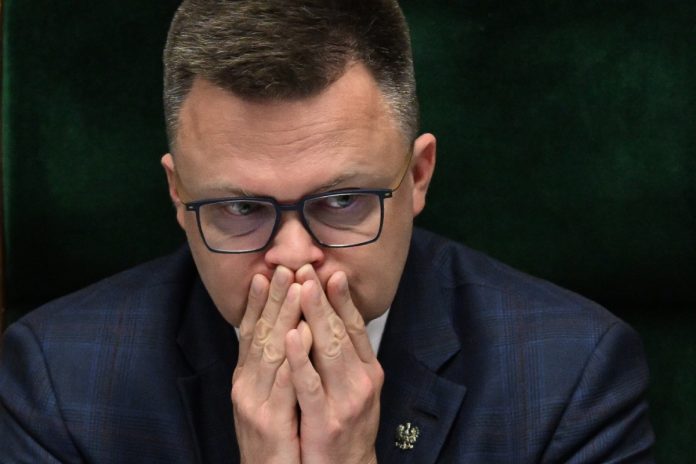 Marszałek Sejmu Szymon Hołownia. Foto: PAP