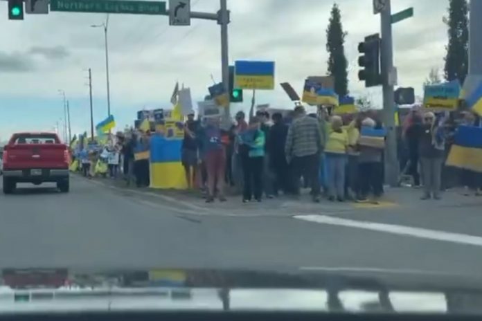 Demonstracje na Alasce