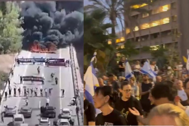 Protesty w Izraelu
