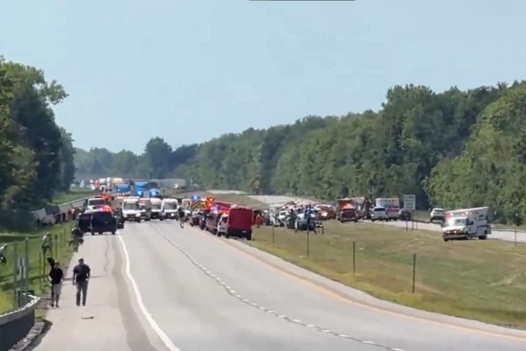 Wypadek autokaru w USA.