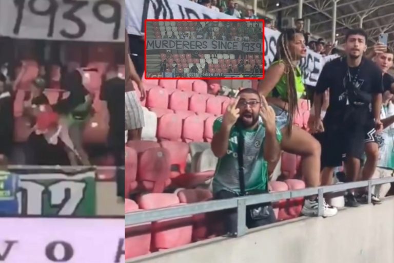 debreczen wegry mecz zydzi maccabi hajfa antypolonizm