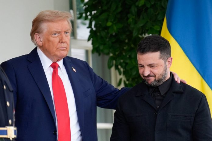 donald trump wolodymyr zelenski