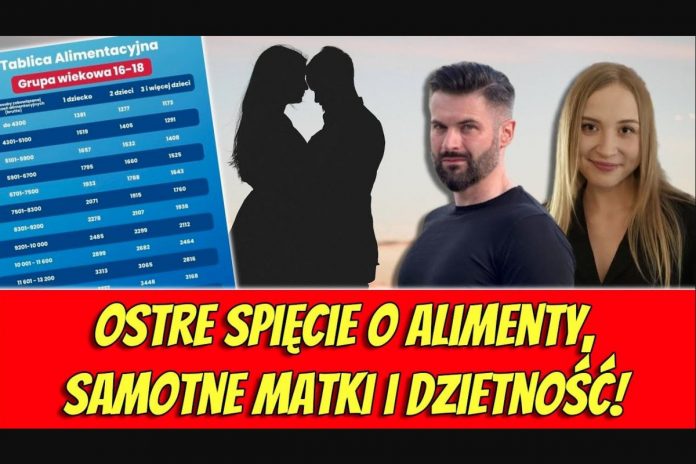Julia Gubalska i Roman Warszawski w sporze o alimenty.