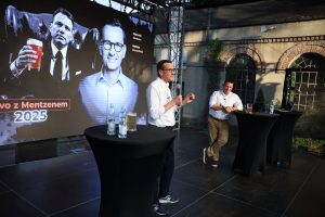 Piwo z Mentzenem. Gościem Morawiecki.