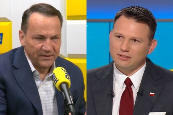 Radosław Sikorski oraz Sławomir Mentzen.