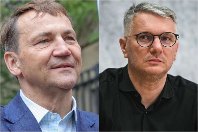 Radosław Sikorski i Przemysław Wipler.