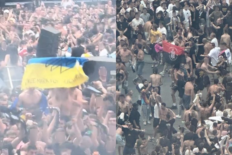 Ukraińcy świetnie się bawili na koncercie Maksa Korża na Stadionie Narodowym w Warszawie. Tylko polski szkoda...