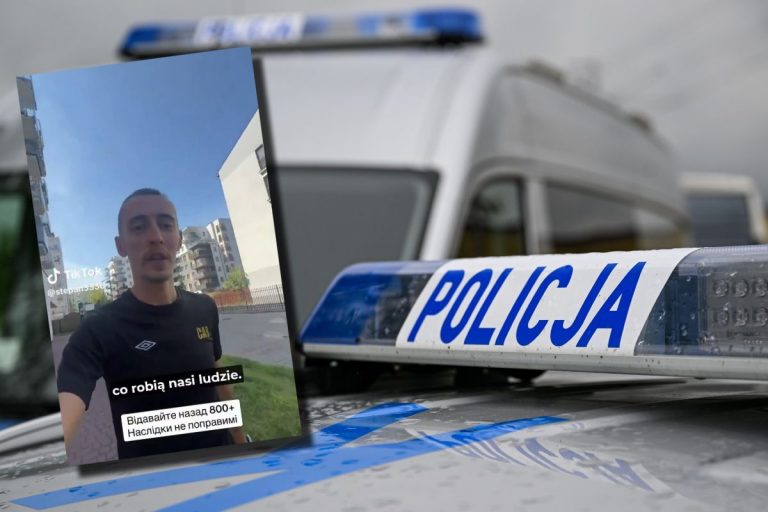 Ukrainiec groził podpaleniami w Polsce. Został zatrzymany.