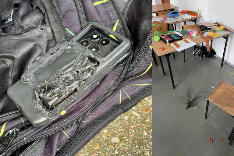 Wybuch smartfonu podczas lekcji w SP nr 3 w Braniewie