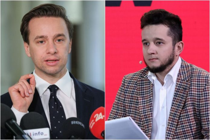 Krzysztof Bosak i Jakub Wiech.