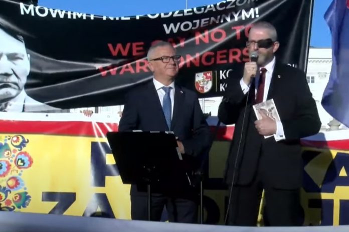 grzegorz braun wlodzimierz skalik marsz za pokojem