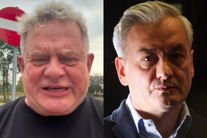 Kazik Staszewski i Robert Biedroń. Kolaż. Foto: Instagram Kazik Staszewski/ PAP