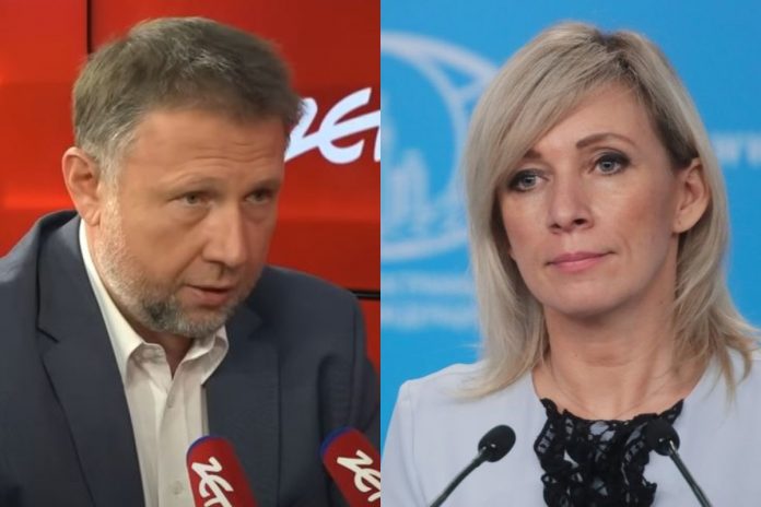 Marcin Kierwiński oraz Maria Zacharowa.
