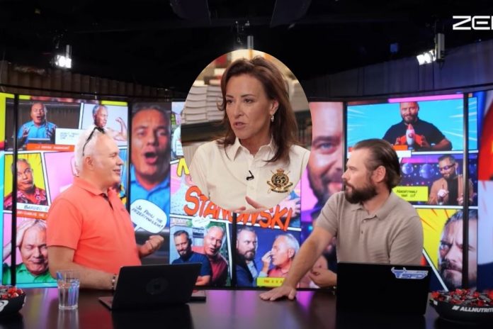 Robert Mazurek i Krzysztof Stanowski oraz Dorota Wysocka-Schnepf